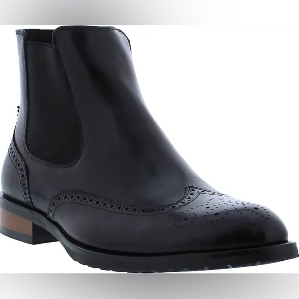 Zanzara Rhea Wingtip Chelsea Boot In Grey